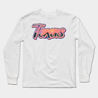 Texas Bluebonnet Long Sleeve T-Shirt